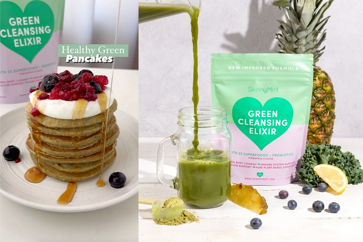 Healthy Green Pancakes