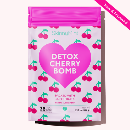 Detox Cherry Bomb Superfood Detox Tea  SM0000592020, SM0000592025, SM-DCB-4